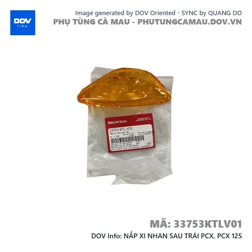 NẮP XI NHAN SAU TRÁI PCX, PCX 125 — 33753KTLV01