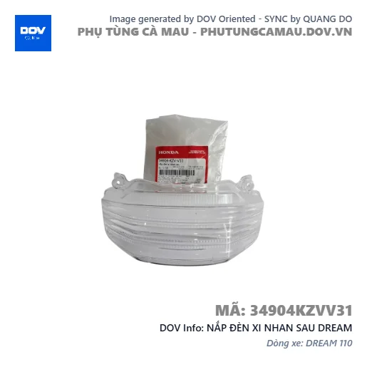 NẮP ĐÈN XI NHAN SAU DREAM — 34904KZVV31