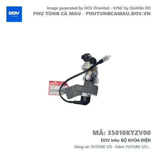 BỘ KHÓA ĐIỆN  — 35010KYZV00