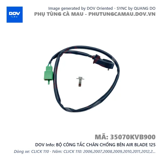 BỘ CÔNG TẮC CHÂN CHỐNG BÊN AIR BLADE 125 — 35070KVB900