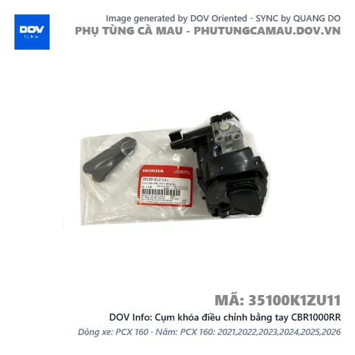 Cụm khóa điều chỉnh bằng tay CBR1000RR — 35100K1ZU11