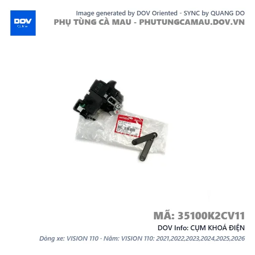 CỤM KHOÁ ĐIỆN — 35100K2CV11