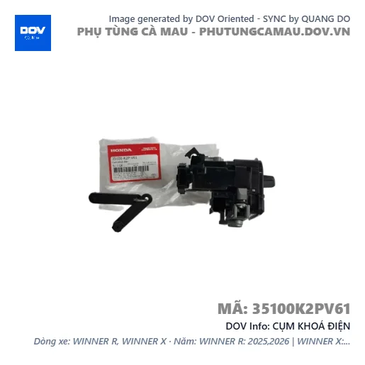 CỤM KHOÁ ĐIỆN — 35100K2PV61