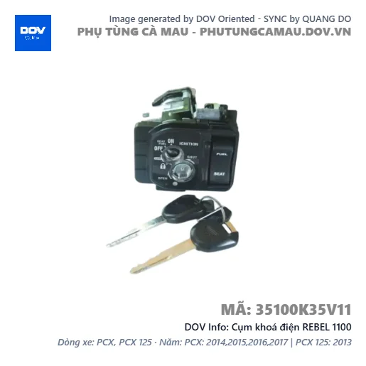 Cụm khoá điện REBEL 1100 — 35100K35V11