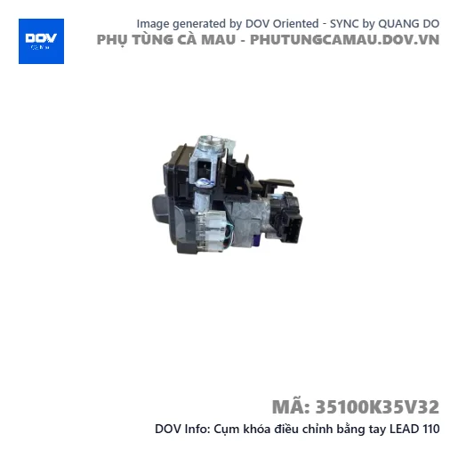Cụm khóa điều chỉnh bằng tay LEAD 110 — 35100K35V32