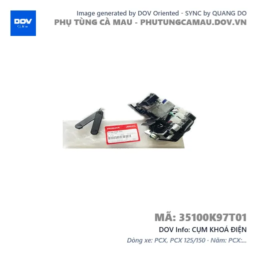 CỤM KHOÁ ĐIỆN  — 35100K97T01