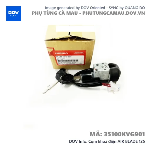 Cụm khoá điện AIR BLADE 125 — 35100KVG901