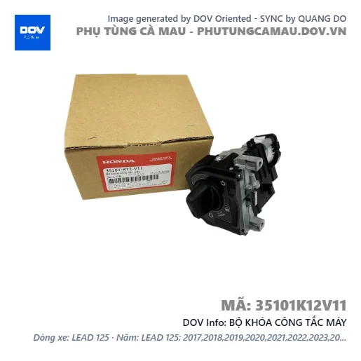 BỘ KHÓA CÔNG TẮC MÁY  — 35101K12V11