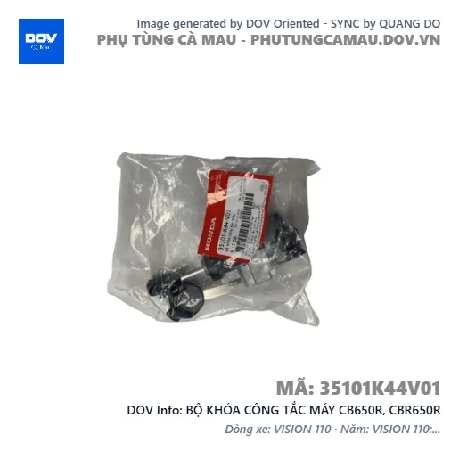 BỘ KHÓA CÔNG TẮC MÁY CB650R, CBR650R — 35101K44V01