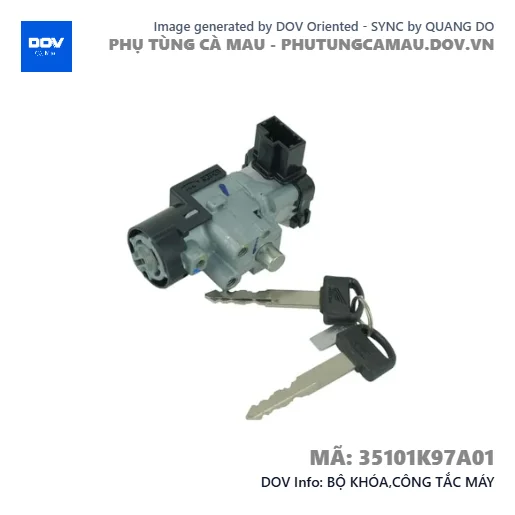 BỘ KHÓA,CÔNG TẮC MÁY — 35101K97A01