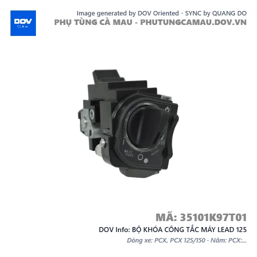BỘ KHÓA CÔNG TẮC MÁY LEAD 125 — 35101K97T01