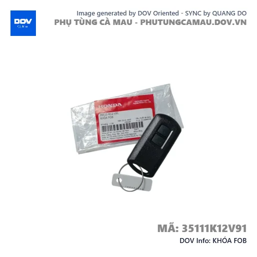 KHÓA FOB — 35111K12V91