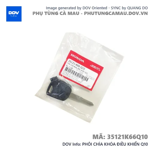 PHÔI CHÌA KHÓA ĐIỀU KHIỂN Q10  — 35121K66Q10