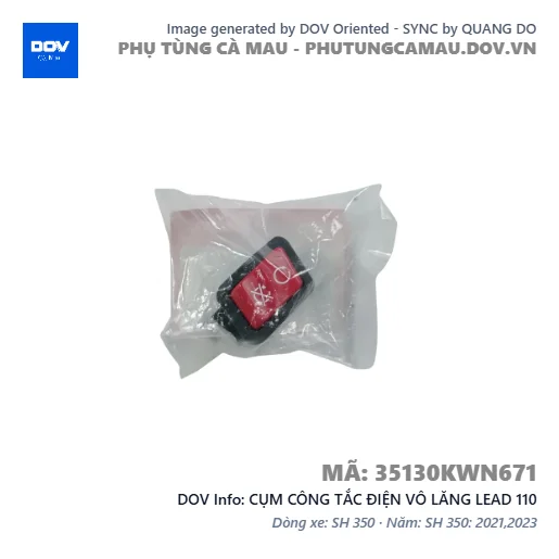 CỤM CÔNG TẮC ĐIỆN VÔ LĂNG LEAD 110 — 35130KWN671