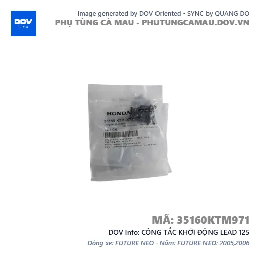 CÔNG TẮC KHỞI ĐỘNG LEAD 125 — 35160KTM971