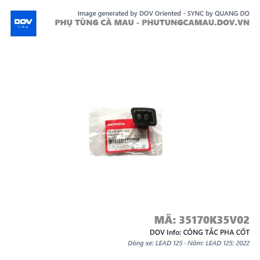CÔNG TẮC PHA CỐT  — 35170K35V02