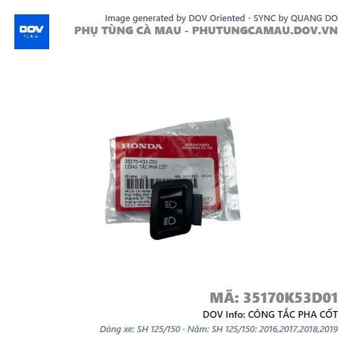 CÔNG TẮC PHA CỐT — 35170K53D01