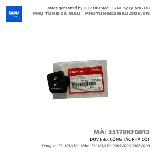 CÔNG TẮC PHA CỐT  — 35170KFG013