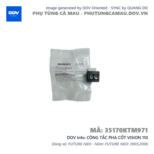 CÔNG TẮC PHA CỐT VISION 110 — 35170KTM971
