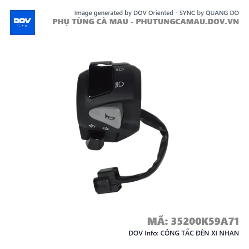 CÔNG TẮC ĐÈN XI NHAN — 35200K59A71