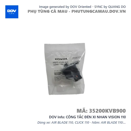 CÔNG TẮC ĐÈN XI NHAN VISION 110 — 35200KVB900
