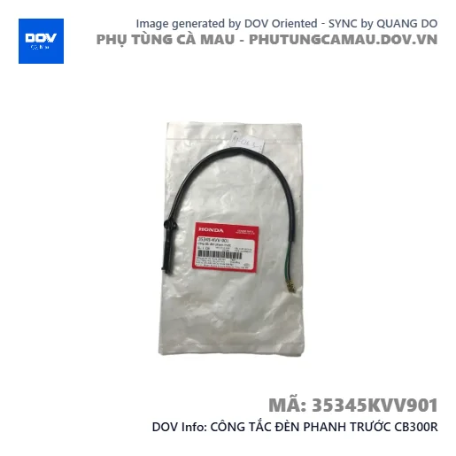 CÔNG TẮC ĐÈN PHANH TRƯỚC CB300R — 35345KVV901