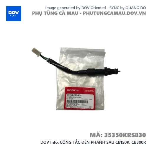 CÔNG TẮC ĐÈN PHANH SAU CB150R, CB300R — 35350KRS830