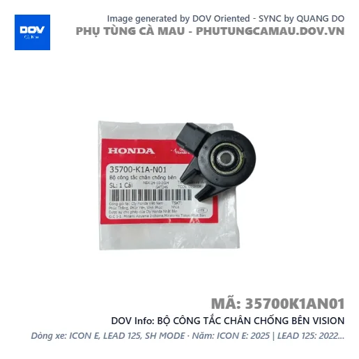 BỘ CÔNG TẮC CHÂN CHỐNG BÊN VISION — 35700K1AN01