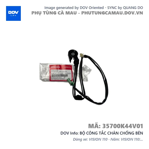 BỘ CÔNG TẮC CHÂN CHỐNG BÊN — 35700K44V01