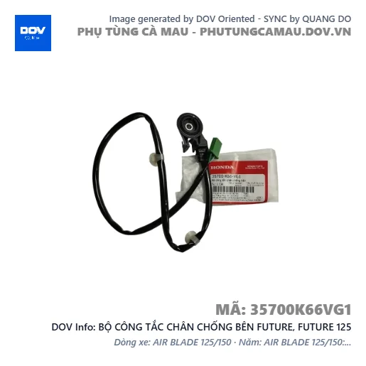 BỘ CÔNG TẮC CHÂN CHỐNG BÊN FUTURE, FUTURE 125 — 35700K66VG1