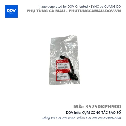 CỤM CÔNG TẮC BÁO SỐ  — 35750KPH900