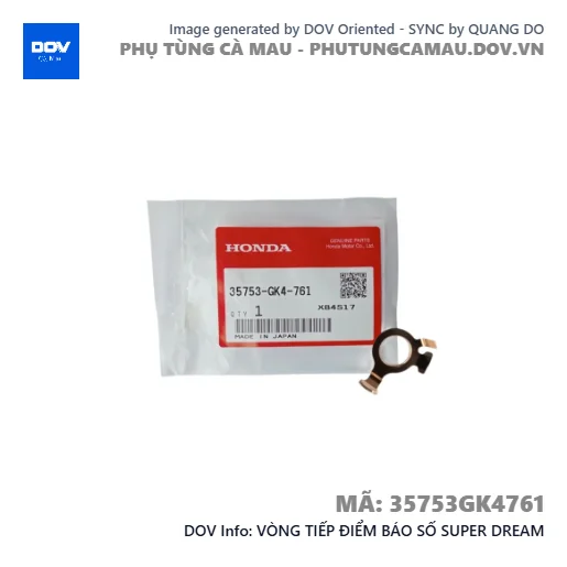 VÒNG TIẾP ĐIỂM BÁO SỐ SUPER DREAM — 35753GK4761