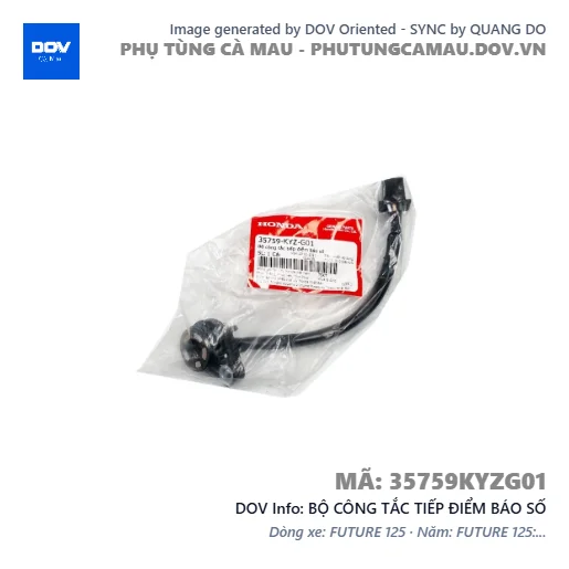BỘ CÔNG TẮC TIẾP ĐIỂM BÁO SỐ  — 35759KYZG01