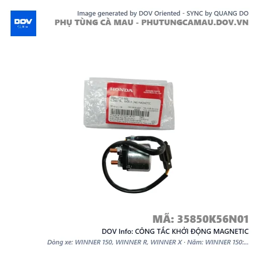 CÔNG TẮC KHỞI ĐỘNG MAGNETIC  — 35850K56N01