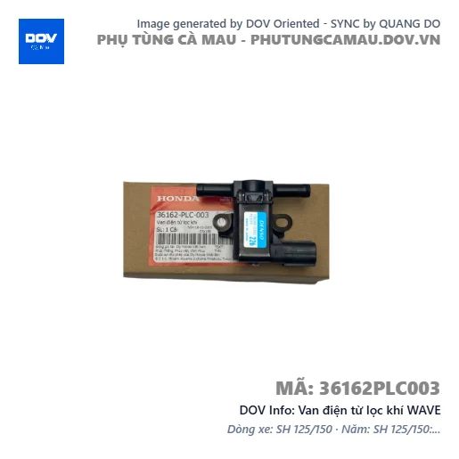 Van điện từ lọc khí WAVE — 36162PLC003