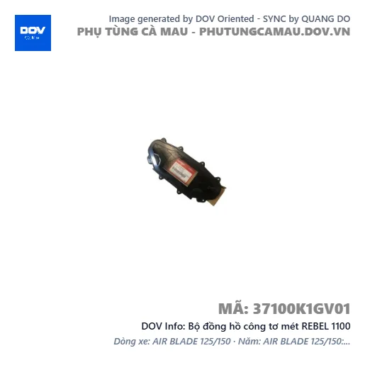 Bộ đồng hồ công tơ mét REBEL 1100 — 37100K1GV01