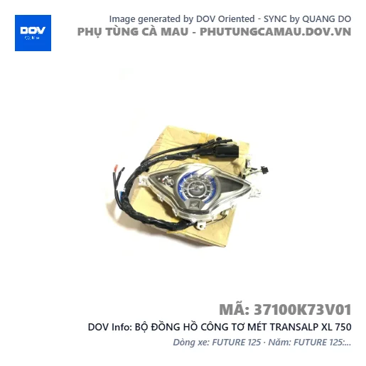 BỘ ĐỒNG HỒ CÔNG TƠ MÉT TRANSALP XL 750 — 37100K73V01