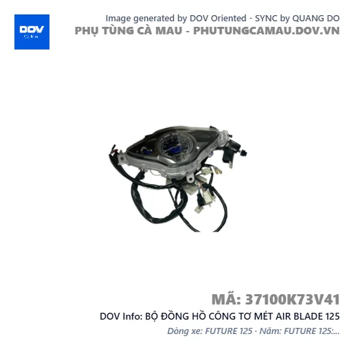 BỘ ĐỒNG HỒ CÔNG TƠ MÉT AIR BLADE 125 — 37100K73V41