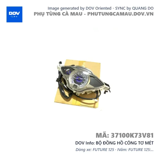 BỘ ĐỒNG HỒ CÔNG TƠ MÉT — 37100K73V81