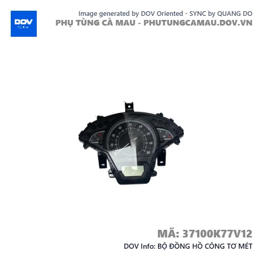 BỘ ĐỒNG HỒ CÔNG TƠ MÉT  — 37100K77V12
