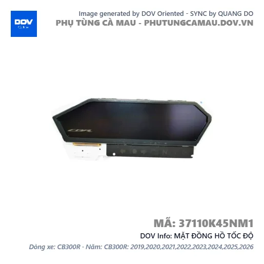 MẶT ĐỒNG HỒ TỐC ĐỘ — 37110K45NM1