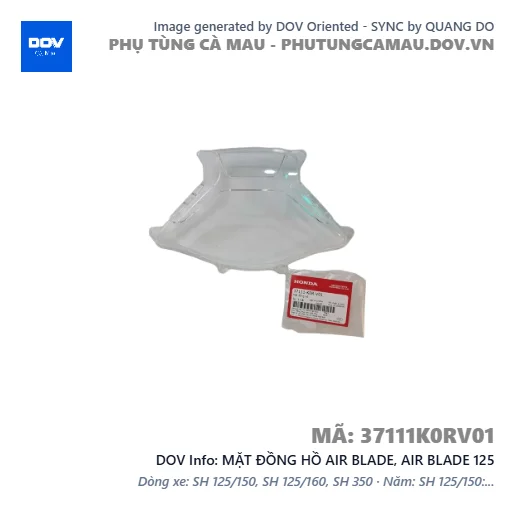 MẶT ĐỒNG HỒ AIR BLADE, AIR BLADE 125 — 37111K0RV01