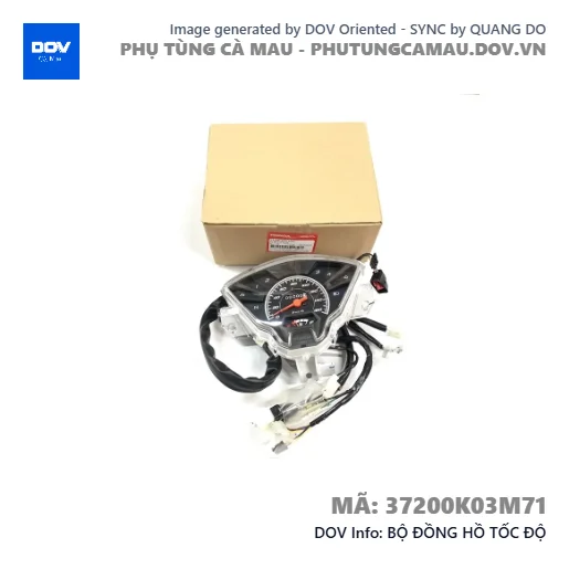BỘ ĐỒNG HỒ TỐC ĐỘ — 37200K03M71