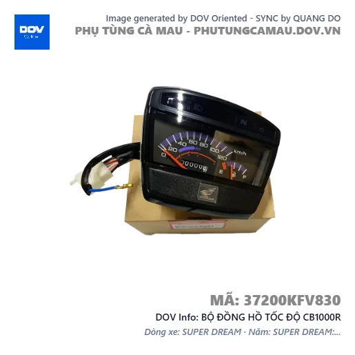 BỘ ĐỒNG HỒ TỐC ĐỘ CB1000R — 37200KFV830