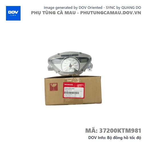 Bộ đồng hồ tốc độ  — 37200KTM981