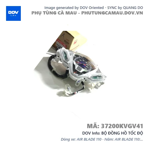 BỘ ĐỒNG HỒ TỐC ĐỘ  — 37200KVGV41