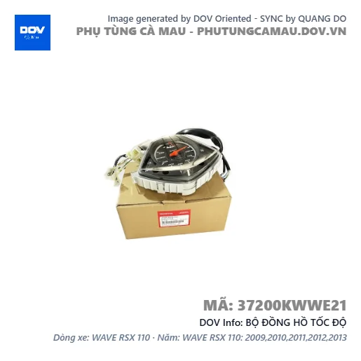 BỘ ĐỒNG HỒ TỐC ĐỘ  — 37200KWWE21
