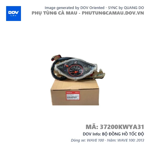 BỘ ĐỒNG HỒ TỐC ĐỘ — 37200KWYA31