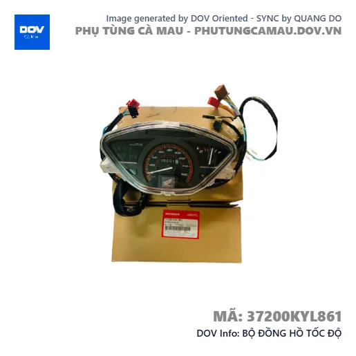 BỘ ĐỒNG HỒ TỐC ĐỘ — 37200KYL861