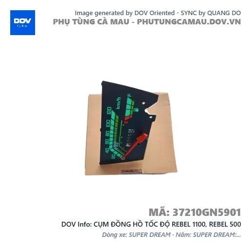 CỤM ĐỒNG HỒ TỐC ĐỘ REBEL 1100, REBEL 500 — 37210GN5901